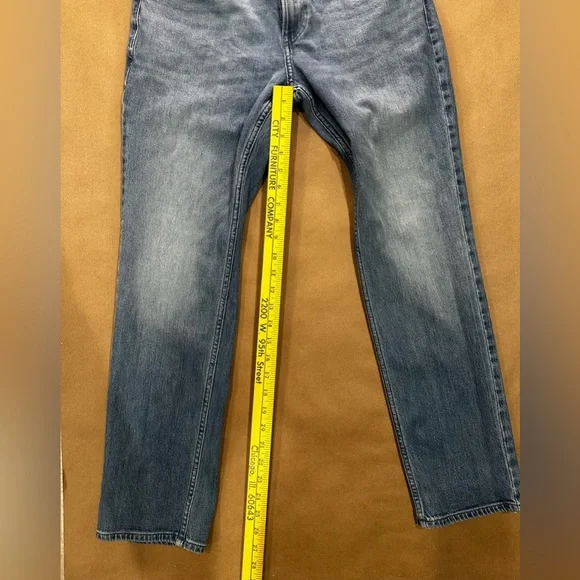 🔵 Calvin Klein Slim Jeans – W32 L30 – Classic Blue Fade - Picture 10 of 10